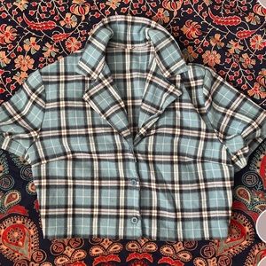 brandy melville / john galt collared shirt